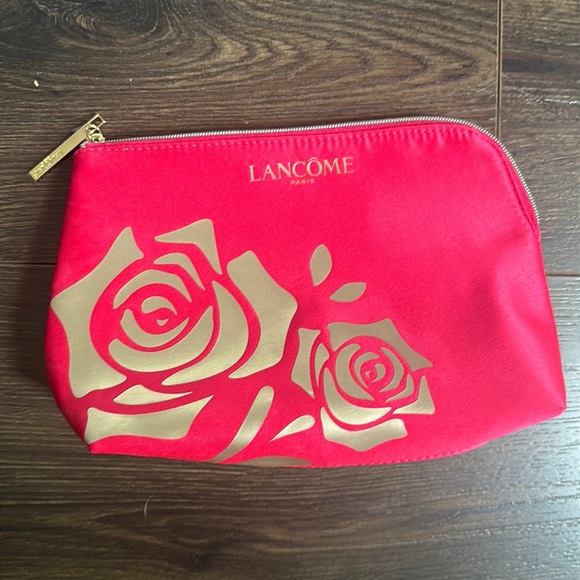 Lancome Hot Pink Makeup Cosmetic bag - brand new - Picture 1 of 5